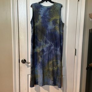 Universal thread, XL, tie-dye midi dress